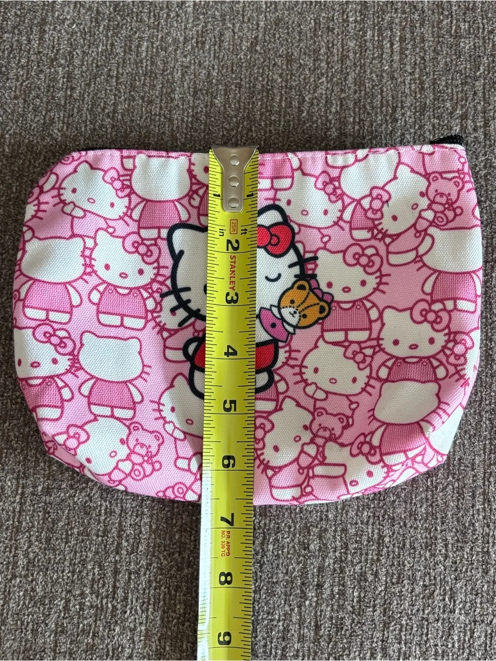 Hello Kitty Pink and White Kids Pencil Pouch